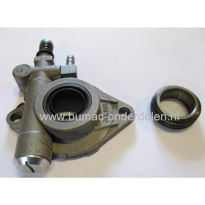 Oliepomp Dolmar 123 - 133 - 143 Kettingzagen, Oliepompen DOLMAR, MAKITA Kettingzaag, Motorzaag, Olie Pompen voor Smering Zaagbladen, Zaagkettingen bij Motorzagen van Dolmar en Makita