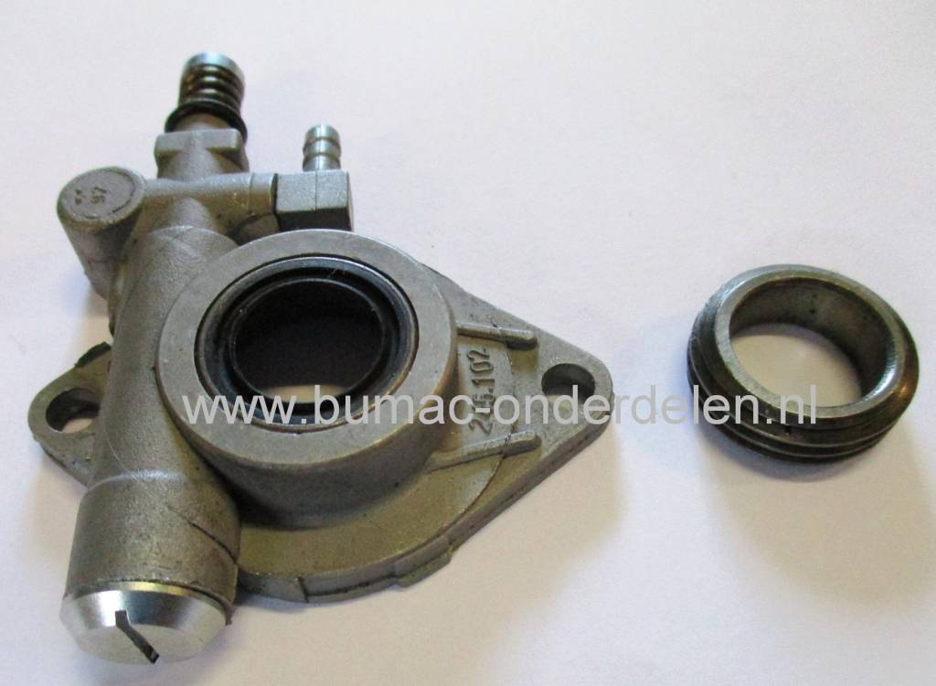 Oliepomp Dolmar 123 - 133 - 143 Kettingzagen, Oliepompen DOLMAR, MAKITA Kettingzaag, Motorzaag, Olie Pompen voor Smering Zaagbladen, Zaagkettingen bij Motorzagen van Dolmar en Makita