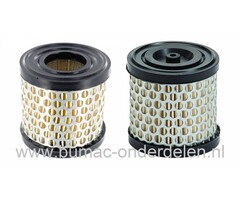 Luchtfilter voor Briggs and Stratton 114900 - 110900 - 112200 - 130000 - 132900 Motoren met een Horizontale of Verticale Krukas en 2 tot 5 PK op Grasmaaiers, Benzinemaaiers, Cirkelmaaiers, Gazonmaaiers, Loopmaaiers, John Deere