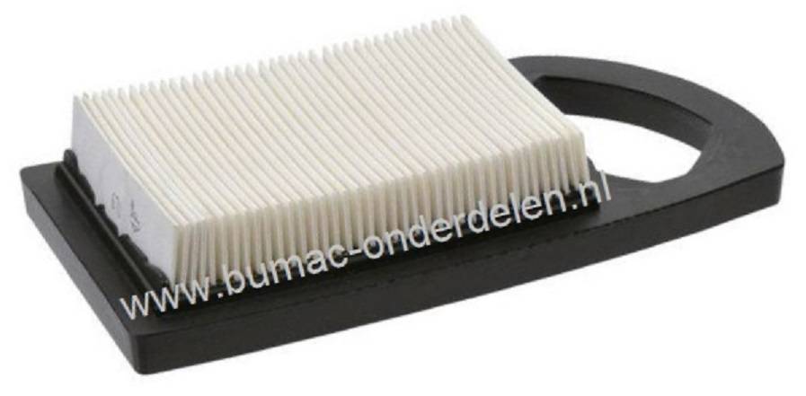 Luchtfilter voor Briggs and Stratton Powerbuilt en Intek motor van 10,5 t/m 15,5 Pk op Zitmaaiers en Frontmaaiers, lucht filter, onderdeel