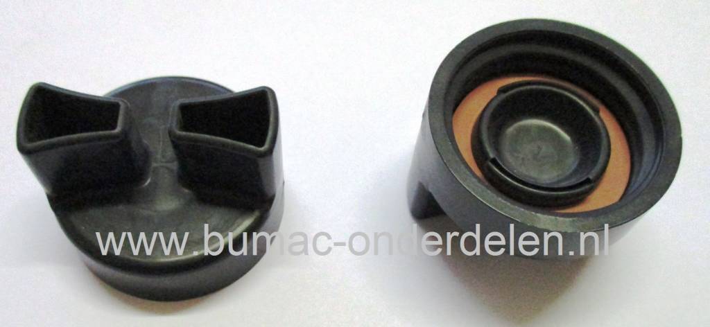 Oliedop voor Dolmar en Makita Elektrische Kettingzaag, Motorzaag Makita UC3010A, UC3510A, UC4010A Dolmar ES4A, ES5A, ES31A, ES32A, ES36A, ES37A, ES40A, ES41A Electrische Kettingzaag Olievuldop