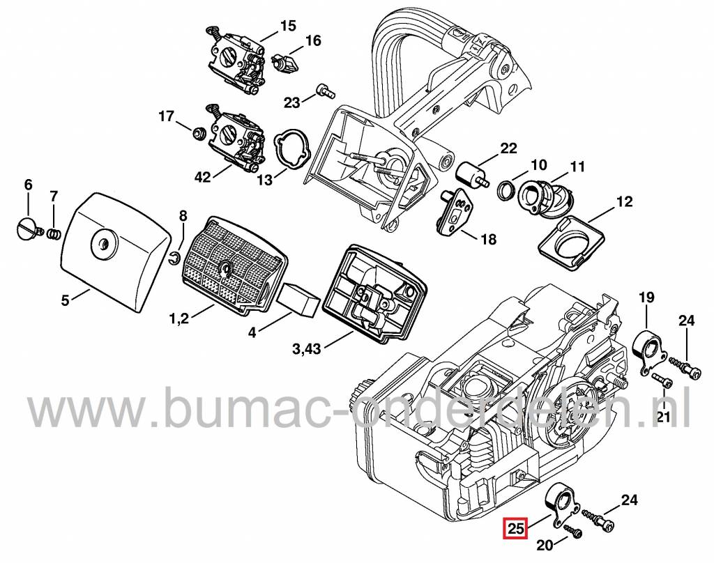 Antivibratierubber voor Stihl 020, 020T, MS200, MS200T Motorkettingzagen, Stihl Trillingsdempers voor Kettingzaag, Motorzaag, Ophangrubbers, Antivibratiedempers, Dempers, Anti Trilling Rubbers Stihl 020, 020 T, MS 200, MS 200 T, onderdeel