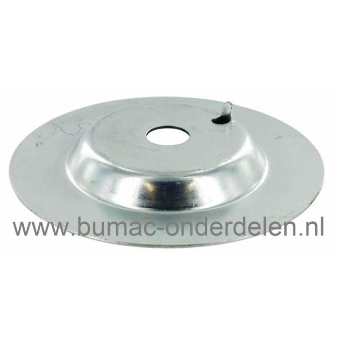 Remschijf voor MTD - White - Yardman - Cubcadet - Wolf en HVC Zitmaaiers - Tuintrekkers, Remschijf voor het afstoppen van de Maaimessen, Remschijf - Schotel op Poelie voor Atremmen van de Maaimeseen bij het uitschakelen hiervan