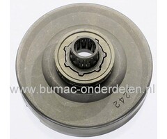 Koppelingstrommel voor Husqvarna en Jonsered Kettingzaag Husqvarna 362, 365, 371, 372XP, 385, 390, 395, 570, 575XP Jonsered CS2063, CS2065, CS2165, CS2171, CS2186, CS2188 Kettingzaag, Motorzaag