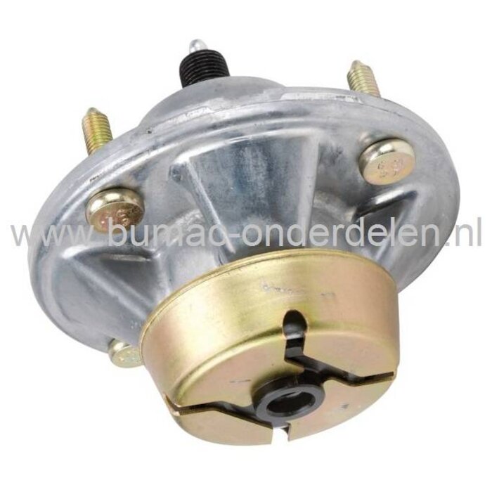 Lagerhuis Compleet voor JOHN DEERE Zitmaaiers, John Deere, Sabo Mesassen met Meshouders en Huis, Complete Maaimeshouders, Lagerhuizen voor Johndeere - Sabo Zitmaaiers, Frontmaaiers, Tuintrekkers, Spindels