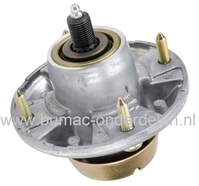 Lagerhuis Compleet voor JOHN DEERE Zitmaaiers, John Deere, Sabo Mesassen met Meshouders en Huis, Complete Maaimeshouders, Lagerhuizen voor Johndeere - Sabo Zitmaaiers, Frontmaaiers, Tuintrekkers, Spindels