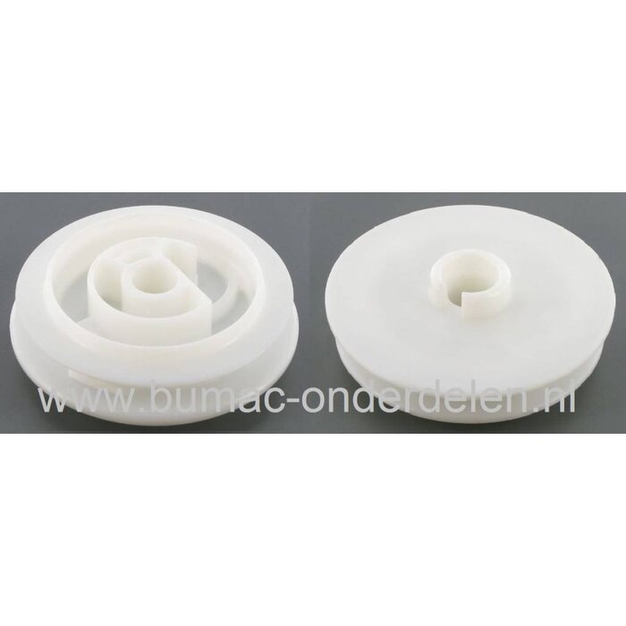 Starterpoelie voor ALKO - SOLO Kettingzaag, Motorzaag, Starterkoordpouly Solo 630, 640, Koordrollen, Koord Rol Poelies Al-ko, Solo Kettingzagen, Motorzagen, Koordpoelie