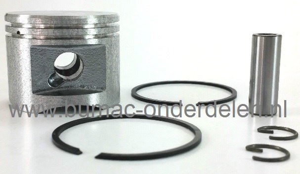 Zuiger Ø 42 mm voor Stihl 025 en Kettingzaag - Motorzaag, Stihl Zuigerset Compleet met Zuigerveren - Pistonpen en Borgclips