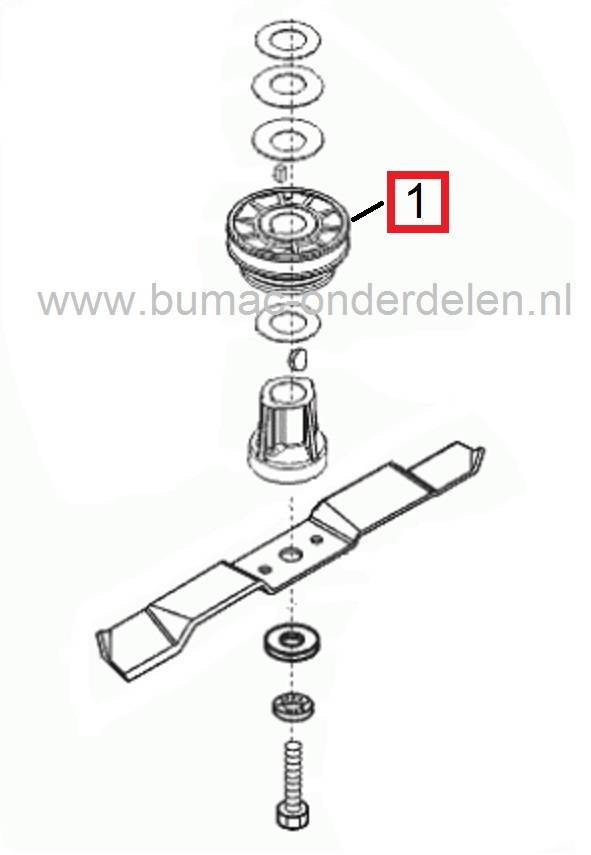 Poelie wiel aandrijving Alko - Solo - Brill Gazonmaaiers, Motor Poulie Alko 530 BRV, Silver Premium 480 BRV, 520 BRV, Powerline 4700 BRV, 4704 VSE, 4800 BRV, 5300 BRV, 53 XLRV ALULINE QUATTRO, Pouly voor Aandrijving, Al-ko Grasmaaimachines, onderdeel