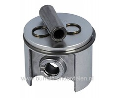 Zuiger Ø 42 mm voor Husqvarna 242 en 242XP Kettingzaag, Motorzaag Zuiger Compleet met Zuigerveren, Pistonpen en Borgclips Zuiger wordt ook gebruikt voor Partner en Jonsered Kettingzagen