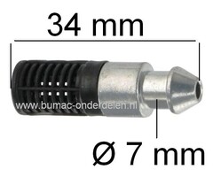 Filter Olieleiding STIHL Kettingzaag 024 - 026 - 036 - 042 - 044 - 046 - 048 - 064 - 066 - 084 - 088 - MS240 - MS260 - MS261 - MS271 - MS291 - MS311 - MS340 - MS341 - MS360 - MS362 - MS391 - MS440 - MS441 - MS460 - MS640 - MS650 - MS660 - MS780 - MS880