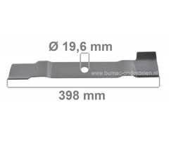 Mes 39,8 Cm voor Alko, Brill, Solo Grasmaaiers, ALKO, BRILL, SOLO Maaimes voor Comfort 40E, Silver 40E, 40 E, Basic 40E Elektrischemaaiers, Elektromaaiers, Al-ko Maaimessen, Maaibladen voor Gazonmaaiers Elektrische Modellen