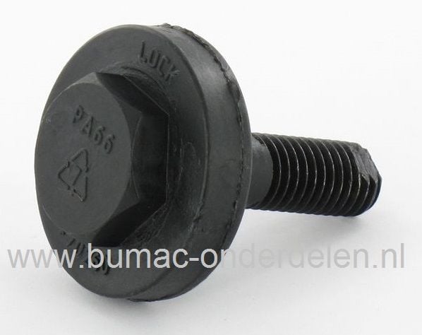 Mesbout voor Alko, Brill en Solo Elektrische Grasmaaiers, ALKO Bouten voor Bevestiging Maaimes bij oa Classic 38E - Classic 42E Plus - Comfort 34E - Comfort 40E - Comfort 42E Elektromaaiers, Mesbouten Al-ko Gazonmaaiers Electrische Modellen, Electromaaier