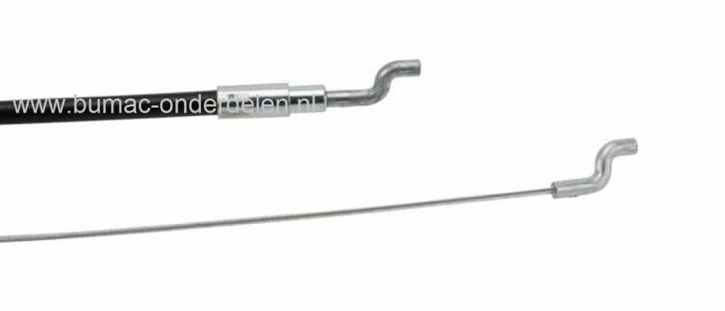 Kabel Rijaandrijving Alko, Brill, Solo Cirkelmaaiers, Koppelingskabel, Aandrijfkabel Aandrijving Wielen ALKO, BRILL, SOLO Grasmaaiers, Bedieningskabels AL-KO 473SP Highline, 523SP Highline, Powerline 4200BR Motormaaiers, Benzinemaaiers