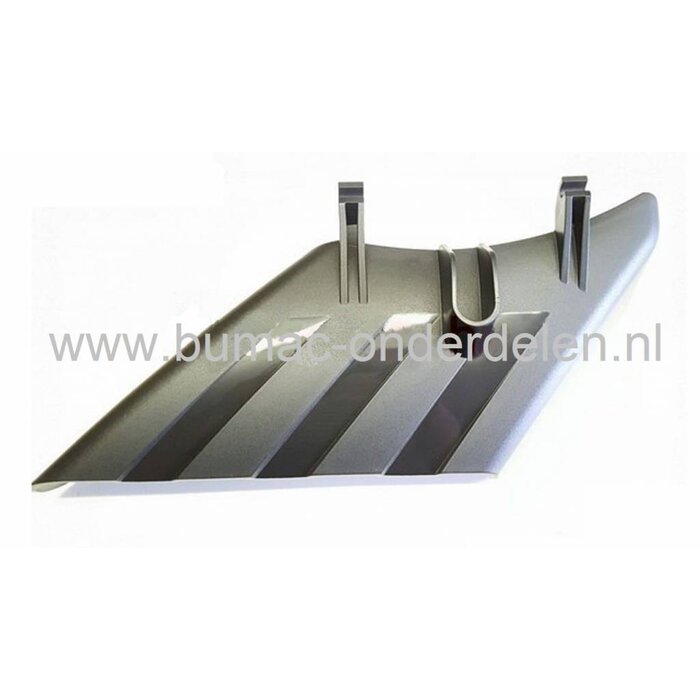 Alko Deflector Zijuitworp voor Loopmaaiers Silver 460B-A BIO, Silver 460BR, Silver 460B BIO, Powerline 4600B BIO, ALKO, BRILL, SOLO Deflectoren, Uitwerpschacht voor Mulchmaaiers R9005, Zij Uitworp Kleppen Al-ko Gazonmaaiers, Cirkelmaaiers, Grasmaaiers