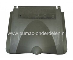 Achterklep voor Alko, Brill en Solo Grasmaaiers, Klep Achterkant voor ALKO Comfort 470BR Bio-Combi, Silver 420B, Silver 51BR-A, Silver 51BR-SE, Silver 520BR, Silver Comfort 46B, Silver Comfort 46E, Powerline 4700E Cirkelmaaiers Benzine en Elektrisch, Al-K