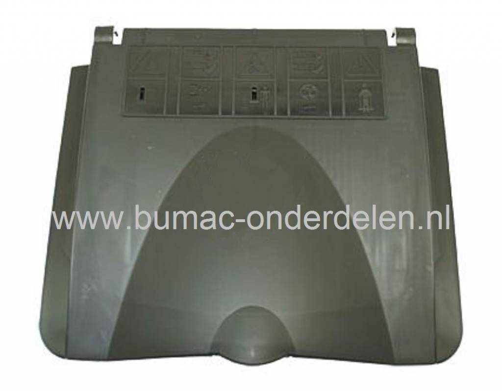 Achterklep voor Alko, Brill en Solo Grasmaaiers, Klep Achterkant voor ALKO Comfort 470BR Bio-Combi, Silver 420B, Silver 51BR-A, Silver 51BR-SE, Silver 520BR, Silver Comfort 46B, Silver Comfort 46E, Powerline 4700E Cirkelmaaiers Benzine en Elektrisch, Al-K