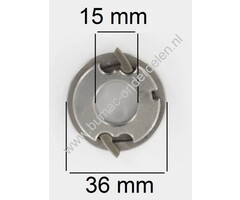 Honda Houder met Pallen Linker Wiel Aandrijving Grasmaaier, Meenemer met Pallen en Veer voor aandrijven van Linkse Achter Wiel, Palwiel ook voor Iseki, Yanmar en Kaaz Grasmaaier - Grasmachine HR194, HR214, HRA214, HRC214, HRC215, HR216, HRA216, HRC216,