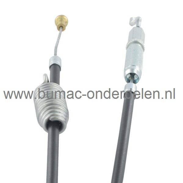 Koppelingskabel Wielaandrijving WOLF Grasmaaiers, Bedieningskabels Wolf Aangedreven Loopmaaiers, Aandrijfkabel voor 2.40HA, B46TBA, Esprit 46BA, Esprit 46TMA, Exclusiv 40TA, HBM38BA, HBM46BA, Olympia B Plus, Premio 40BA, Premio 46HA