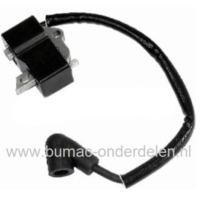 Ontsteking voor Husqvarna 124, 125, 126 en 128 Bosmaaier, Trimmer, Motorzeis, Ontstekingsspoel voor Husqvarna 124L, 124R, 125C, 125L, 125R, 126RJ, 128C, 128L, 128R, 128RJ en 128LDX Bobine, Bobijn Husqvarna