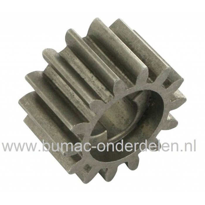 Tandwiel Wielaandrijving 14T Castelgarden, Stiga Grasmaaiers, GGP Rondsel voor Aandrijving van de Wielen bij TU504TR, Turbo 50SH Cirkelmaaiers, Loopmaaiers, Aandrijftandwiel 14 Tands, Rondsels en Tandwielen voor CASTELGARDEN, STIGA, ALPINA, MOUNTFIELD