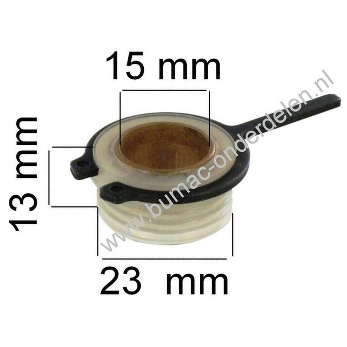 Wormwiel voor Stihl 024 - 026 - MS240 - MS260 - MS260C - MS261 - MS261C Kettingzaag - Motorzaag onderdeel, MS 240, MS 260 C, MS 261 C