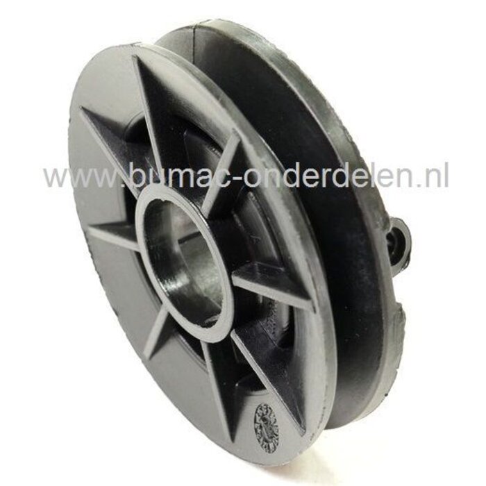 Krukas Poelie voor Aandrijving Achterwielen bij Viking MB 415 en MB 465 Grasmaaier - Grasmachine