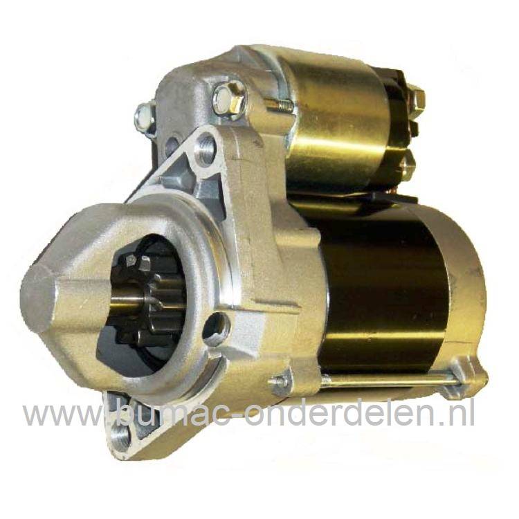 Startmotor voor Honda GCV520U, GCV530, GCV530U, GXV520U, GXV530, GXV530R, GXV530U Starter voor Honda Motor op Zitmaaier, Tuintrekker, Frontmaaier, Zero Turn Maaier van Stiga, Husqvarna, MTD, CastelGarden, JohnDeere, Cubcadet, Toro, Viking, Kubota, onderde