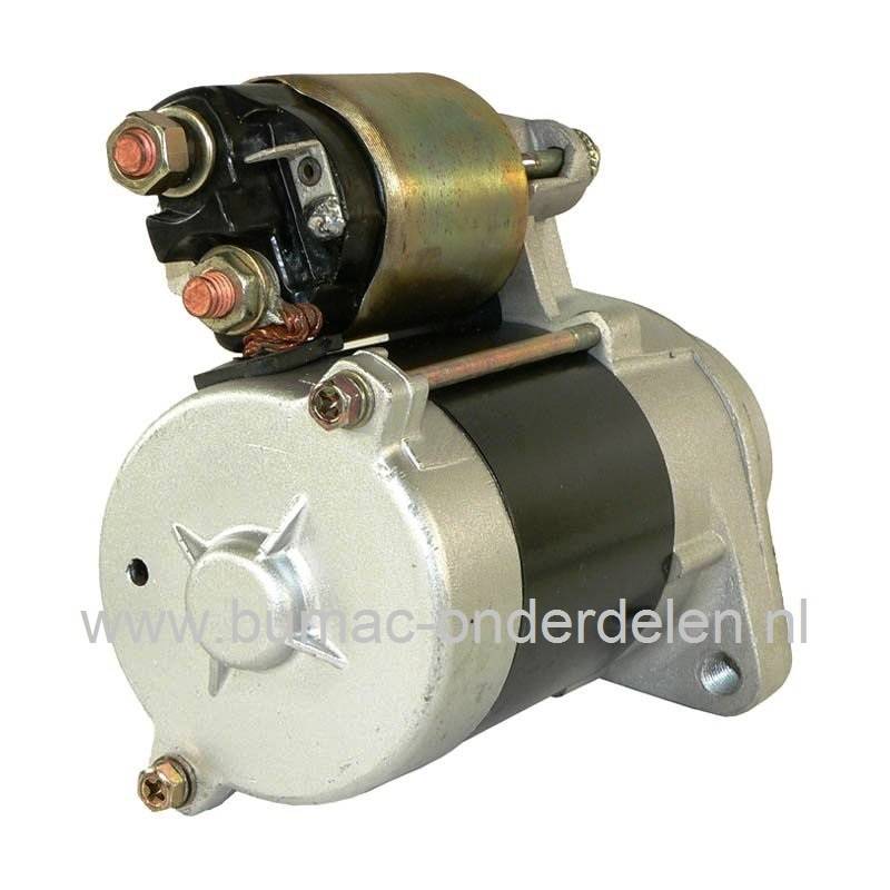 Startmotor voor Honda GCV520U, GCV530, GCV530U, GXV520U, GXV530, GXV530R, GXV530U Starter voor Honda Motor op Zitmaaier, Tuintrekker, Frontmaaier, Zero Turn Maaier van Stiga, Husqvarna, MTD, CastelGarden, JohnDeere, Cubcadet, Toro, Viking, Kubota, onderde