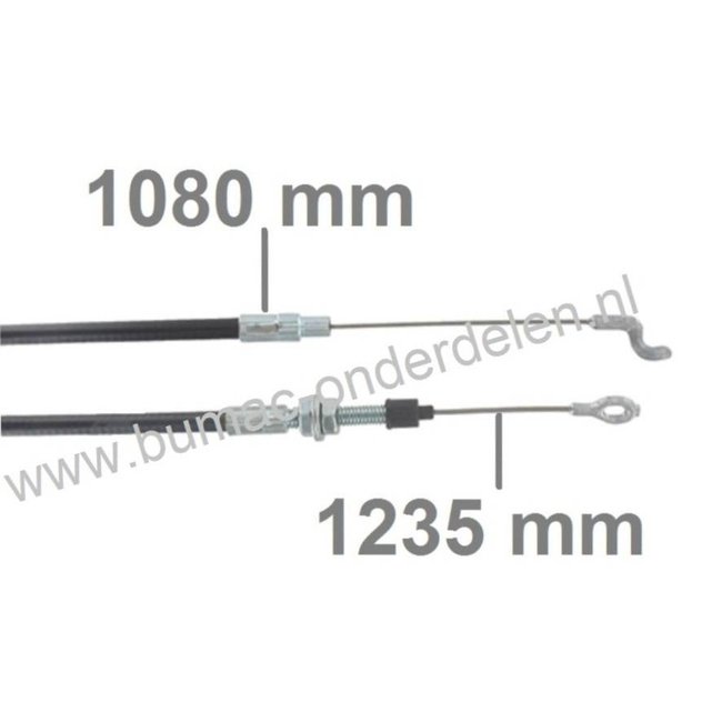 Koppelingskabel HONDA HRB215, HRB535, HRM215K1, HRM215K2, HRM535 Motorgrasmaaiers, Honda Versnellingskabels, Bedieningskabels voor HONDA HRB 215, HRB 535, HRM 215 K1, HRM 215 K2, HRM 535, Koppelings Kabels Honda Gazonmaaiers, Loopmaaiers, Cirkelmaaiers