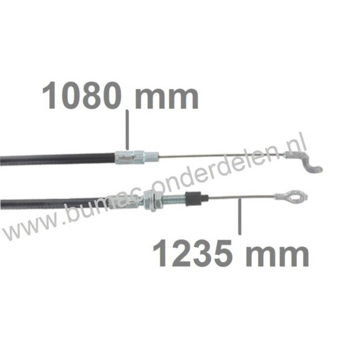 Koppelingskabel HONDA HRB215, HRB535, HRM215K1, HRM215K2, HRM535 Motorgrasmaaiers, Honda Versnellingskabels, Bedieningskabels voor HONDA HRB 215, HRB 535, HRM 215 K1, HRM 215 K2, HRM 535