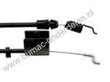 Koppelingskabel Husqvarna 62522FE, 65022ES, HU675F, Kabel Rijaandrijving AYP, Craftsman, Lazer, McCulloch, Poulan, Jonsered, Partner Grasmaaiers, Electrolux Bedieningskabels, Kabel voor Aandrijving van de Wielen bij HUSQVARNA Benzinemaaiers