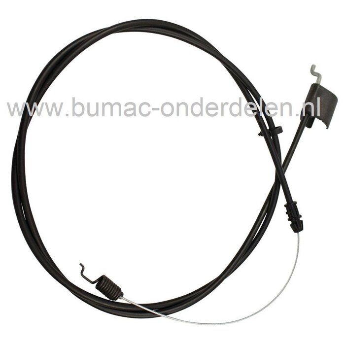 Koppelingskabel Husqvarna, Kabel Rijaandrijving AYP, Craftsman, Lazer, McCulloch, Poulan, Jonsered, Partner Grasmaaiers, Electrolux Bedieningskabels, Kabel voor Aandrijving van de Wielen bij HUSQVARNA Benzinemaaiers FL510D, FL510DE, 65022 ES, HU675F, M505