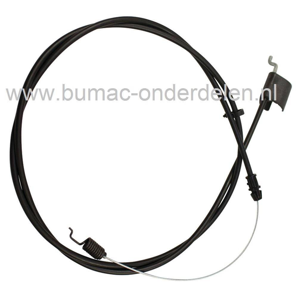 Koppelingskabel Husqvarna, Kabel Rijaandrijving AYP, Craftsman, Lazer, McCulloch, Poulan, Jonsered, Partner Grasmaaiers, Electrolux Bedieningskabels, Kabel voor Aandrijving van de Wielen bij HUSQVARNA Benzinemaaiers FL510D, FL510DE, 65022 ES, HU675F, M505
