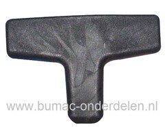 Startergreep voor Startkoord T/m Ø 4 mm Husqvarna - Jonsered en Partner Kettingzaag, Bosmaaier, Bandenzaag Handvat, Startgreep voor Husqvarna Kettingzagen 40, 44, 50, 61, 154, 181, 234, 266, 268, 268K, 272K, 288, 371K, 3120K Motorslijper