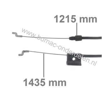 Motorremkabel Husqvarna, AYP, Craftsman, Lazer, McCulloch, Jonsered, Partner Gazonmaaiers, Cirkelmaaiers, Benzinemaaiers, Electrolux Bedieningskabels, Motorstopkabels HUSQVARNA JET46R, JET48KD, Master 46, Royal 46SE Grasmaaiers, Motormaaiers