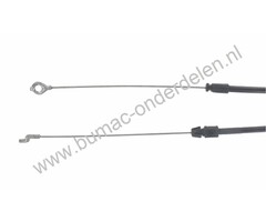 Kabel Motorrem Husqvarna Royal 46, Royal 46S, Royal 46SE Cirkelmaaiers, Grasmachines, Electrolux Motorstopkabels voor Grasmaaiers, Bedieningskabels AYP, Husqvarna, Craftsman, McCulloch, Jonsered, Partner, Lazer, Wizard, Yardpro