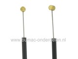 Kabel Rijaandrijving Johndeere, Sabo Grasmachines, Koppelingskabels JOHN DEERE 70PE, SABO 43ESH Standard Benzinemaaiers, Aandrijfkabel Rijden, JD Bedieningskabels voor Gazonmaaiers, Motormaaiers, Machinedelen