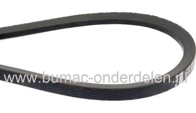 V snaar voor Aandrijving van de Freesmessen bij Alko Concord Combi BF5002-R Tuinfrees, Hakfrees, Aandrijfriem voor Alko Concord Combi BF 5002-R Frees Aandrijving Messen, Alko Balkmaaier BM660, BM660/II, BM870, BM870/II, BM875/II