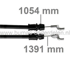 Koppelingskabel / Motorremkabel MTD, Wolf, Yardman, Cub Cadet, Bolens, White, Etesia Grasmaaiers, Bedieningskabels Motorstop, Koppeling SP53GHW6, SP53MHW, SP56G, SP56SD, BG53HWM, TB5553HWM, TB6553HWM Cirkelmaaiers