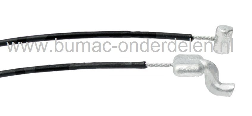 MTD Versnellingskabel - Remkabel voor Sneeuwfrees 528SWE, 530SWE, E640F, E660G, Polar 10071, Polar 8066, YM6170DE, YM7110DE, Koppelingskabels Cub Cadet, Bolens, Yardman, Wolf, White, Etesia Sneeuwfrezen, Bedieningskabels, Remkabels Mtd