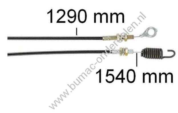 Kabel Mesinschakeling voor MTD en Yardman Zitmaaier, MTD Sprinto en Yardman Beetle Zitmaaiers, Kabel voor Inschakelen Maaimes