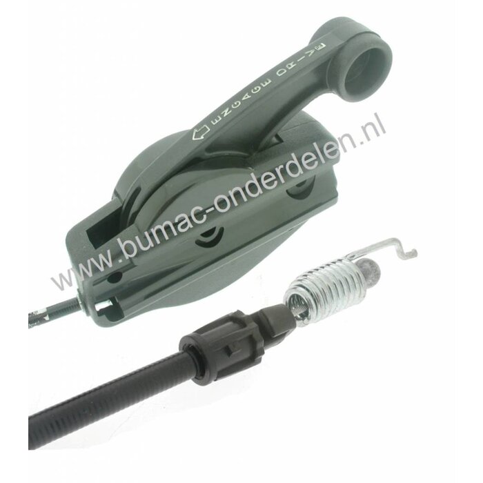 Kabel Rijaandrijving AYP, Husqvarna, McCulloch, Partner, Flymo, Jonsered, Lazer, Yardpro, 6522SH, 6522SHC, Edition 1R, J55SL, JET 55S, JET 55SQ, 6556SM, P6556SM Grasmaaiers, Loopmaaiers, ELECTROLUX Koppelingskabel, Aandrijfkabel Rijden, Bedieningskabel