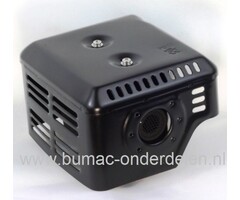 Uitlaat voor Honda GX240 en GX270 Motor op Trilplaat, Generator, Waterpomp, Kooimaaier, Tuinfrees, Aggregaat, Hakfrees, Hoogwerker, Cart, Skelter, Verticuteermachine Demper, Knalpot GX 240, GX 270, onderdeel