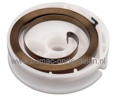 Startpoelie met Startveer voor Stihl Heggenschaar en Bosmaaier, Strimmer Stihl Heggenschaar HS75, HS80, HS85, Stihl Bosmaaier, Trimmer FS72, FS74, FS75, FS76, FS80 en FS85, onderdeel