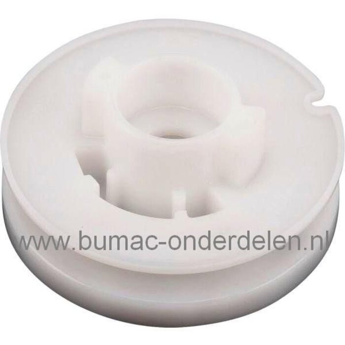 Startpoelie met Startveer voor Stihl Heggenschaar en Bosmaaier, Strimmer Stihl Heggenschaar HS75, HS80, HS85, Stihl Bosmaaier, Trimmer FS72, FS74, FS75, FS76, FS80 en FS85, onderdeel