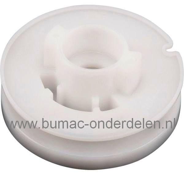 Startpoelie met Startveer voor Stihl Heggenschaar en Bosmaaier, Strimmer Stihl Heggenschaar HS75, HS80, HS85, Stihl Bosmaaier, Trimmer FS72, FS74, FS75, FS76, FS80 en FS85, onderdeel