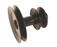 Motorpoelie op Krukas voor Aandrijving van het Maaidek en versnellingsbak - Hydrostaat van MTD - Wolf - Yard Man - Cub Cadet - Bolens en White , Zitmaaier, Frontmaaier