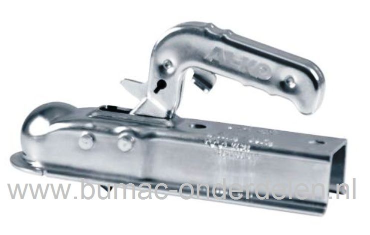 Kogelkoppeling voor Ongeremde Aanhanger tot 750 Kg, Dissel Aansluiting 50 mm Stalen Aanhangerkoppeling