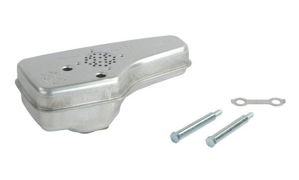 Uitlaat voor Briggs and Stratton motoren op Grasmaaiers van MTD, Husqvarna, Stiga, Jonsered, Wolf, CastelGarden, Mountfield, Bolens, Alko, Brill, Viking, JohnDeere, Ariens, Rover, Snapper, Morrison, Knalpot